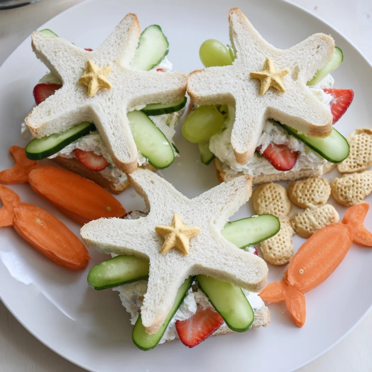 Beach Day Starfish Snack Spread