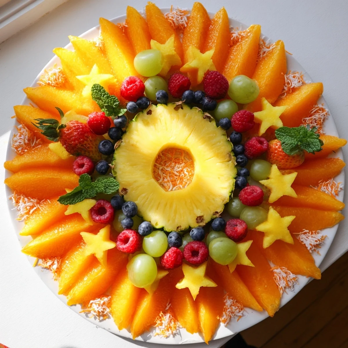 Summer Rays Sun-Shaped Tray