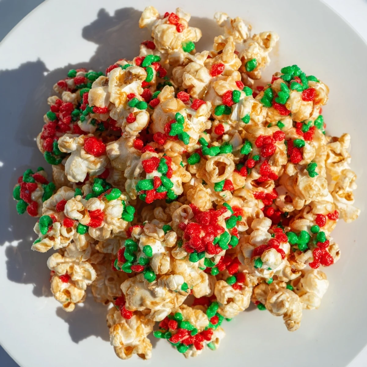 Popcorn Piles with Sprinkles