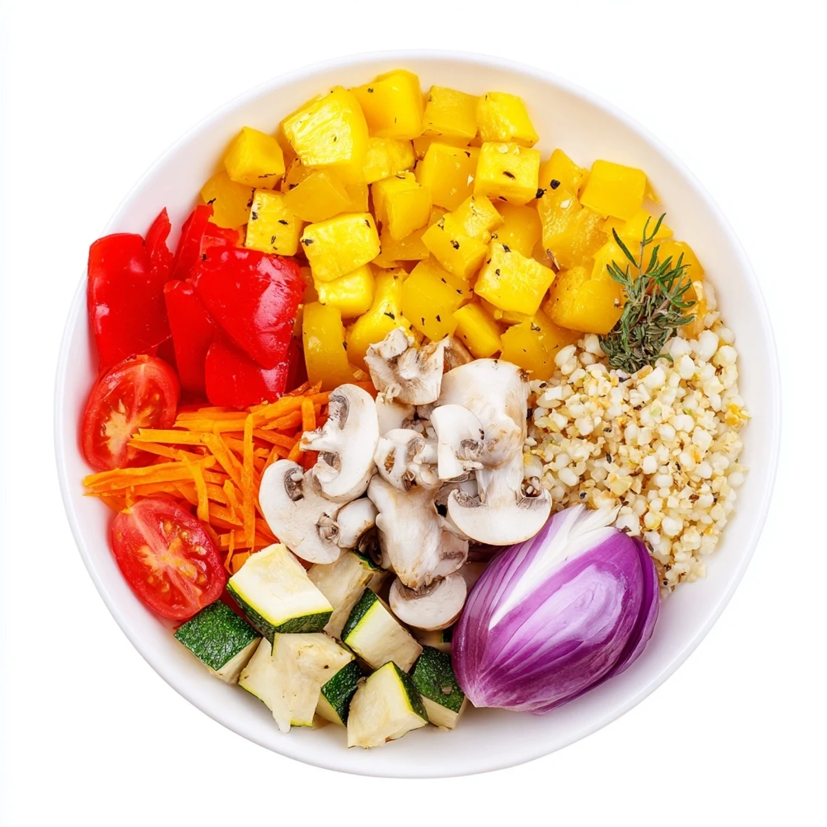 Platter of The Spice Route with colorful vegetables, perfect for a sharing meal.