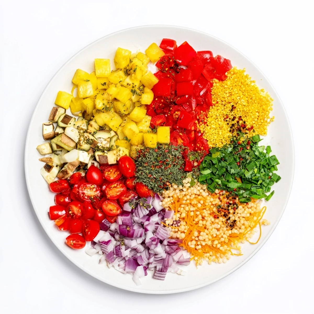 Imagine the aromatic The Spice Route, a vegetarian fusion with Mediterranean, Asian, Middle Eastern elements.