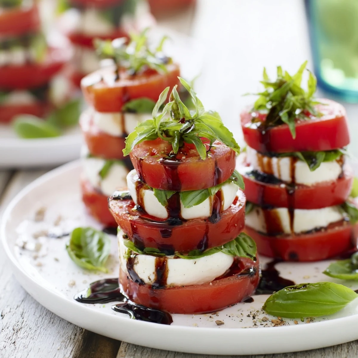 Tuscan Tomato Mozzarella Stack #107