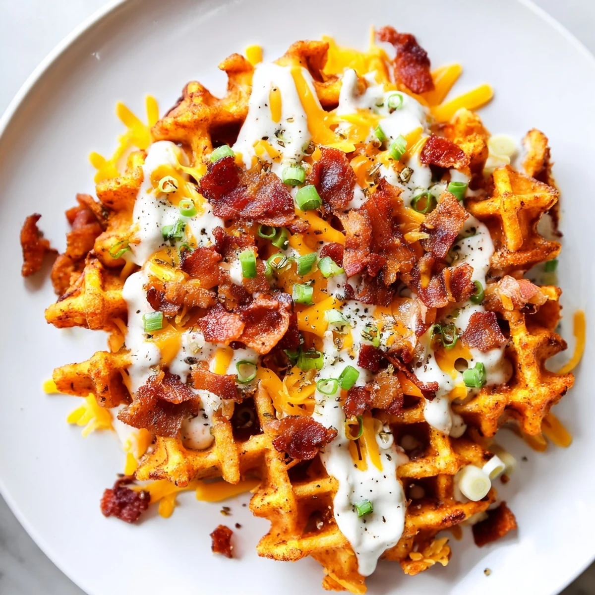Loaded Sweet Potato Fries