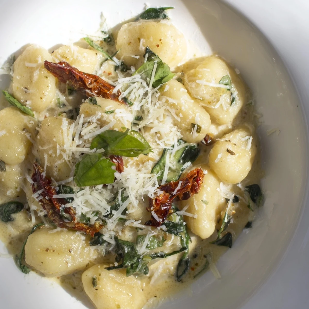 Creamy Tuscan Gnocchi Dish