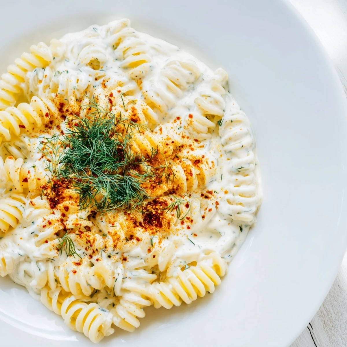 Turkish Yogurt Pasta Dish