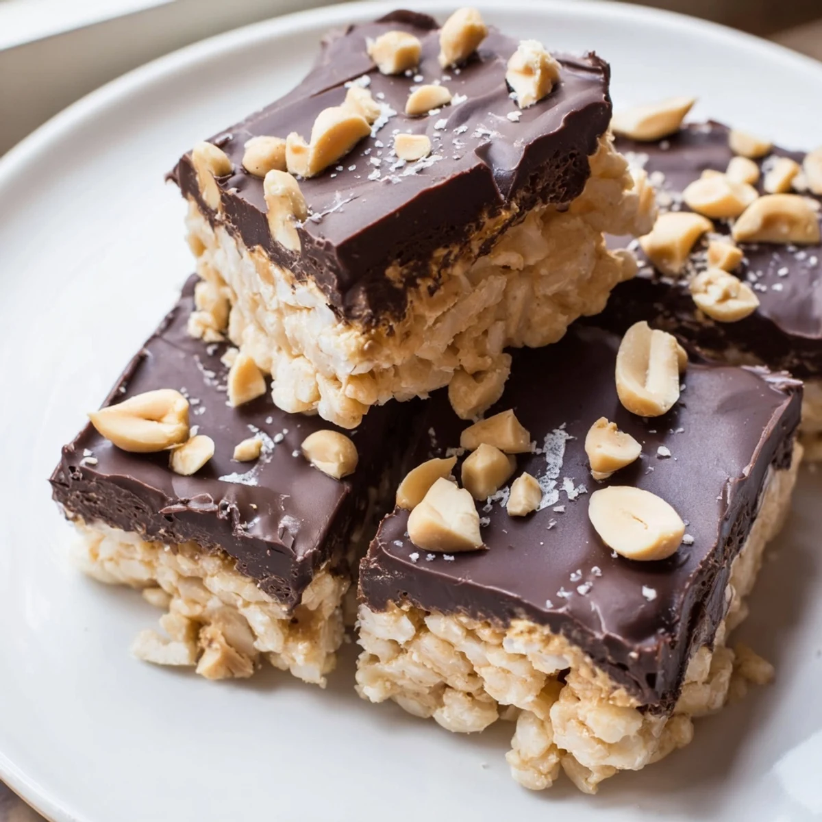 These frozen Peanut Butter Chocolate Rice Cakes offer a satisfying, no-bake snack experience with delightful textures and flavors.