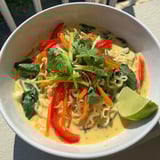 Creamy Coconut Curry Ramen