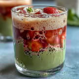 Strawberry Matcha Latte Oat