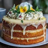 Mother's Day Lemon Curd Cake