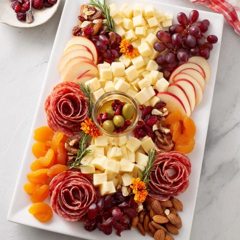 Holiday Bow Appetizer Platter