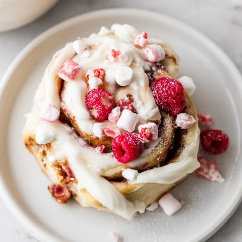 North Pole Cinnamon Rolls