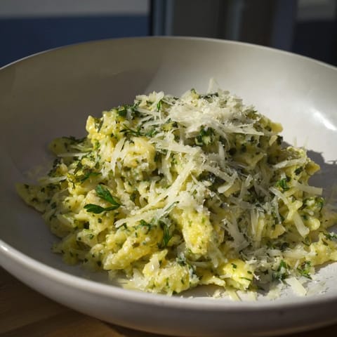 One-Pot Garlic Butter Ditalini