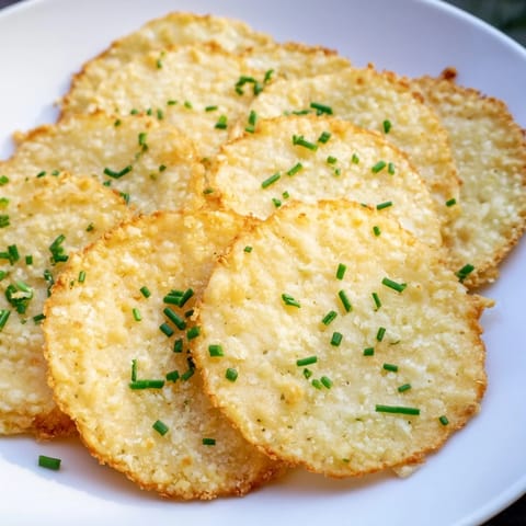 Crispy Cottage Cheese Chips