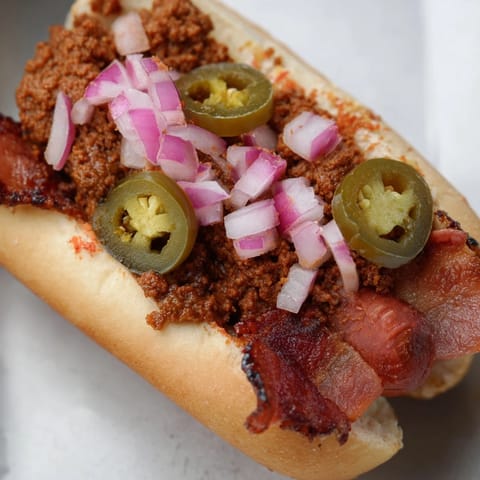 Mexican Hot Dogs Wrapped Beef