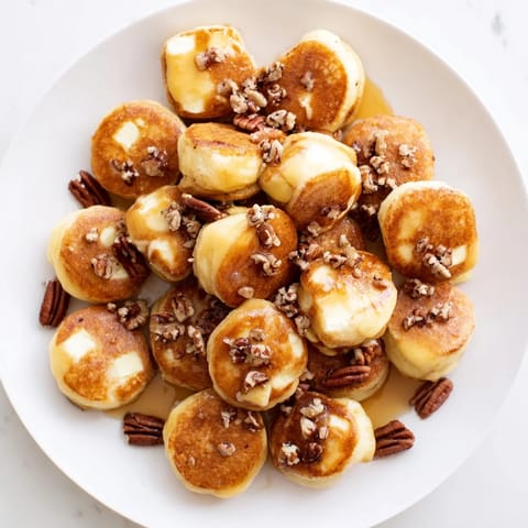 Pancake Brie Sweet Bites
