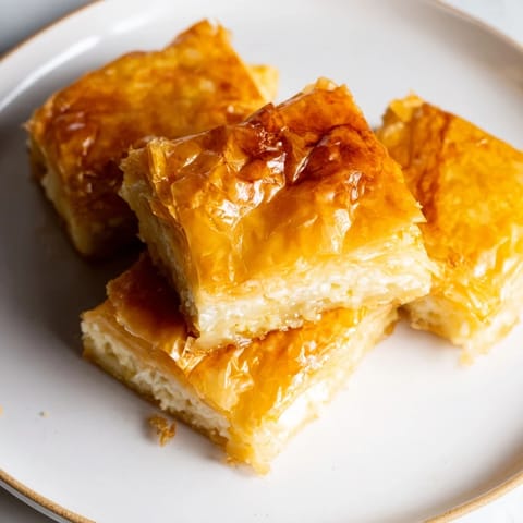 Serbian Layered Cheese Pie