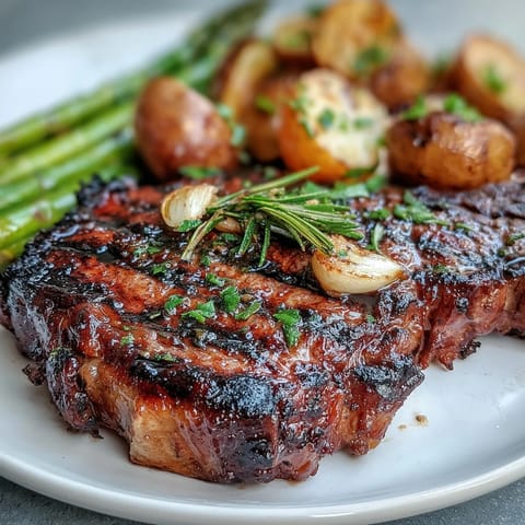 Grilled Bone-In Rib Eye