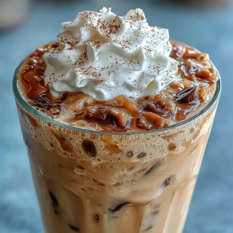 Refreshing skinny vanilla bean frappuccino made with espresso and almond milk, served in tall glasses.  