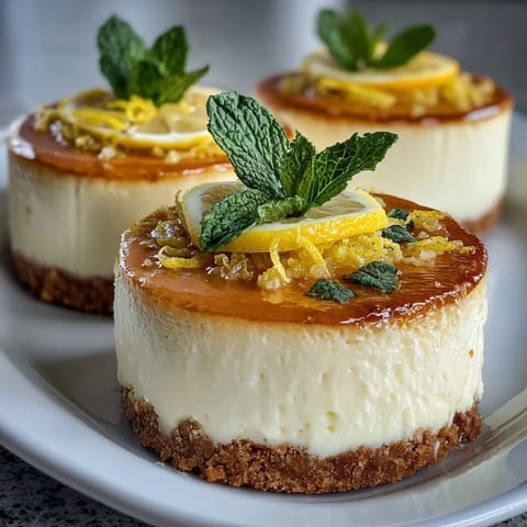 No-Bake Lemon Cheesecake Jars