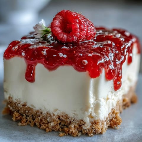 Mother's Day No-Bake Cheesecake