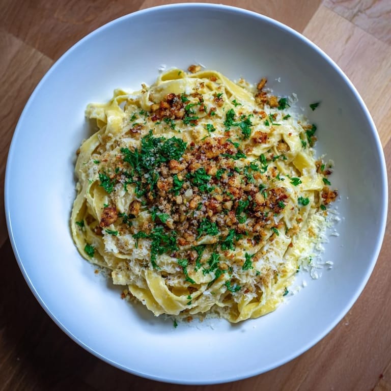 Glistening, creamy Skinny Alfredo Garlic Parmesan Snowy Pasta awaits, a light yet satisfying Italian dinner choice.