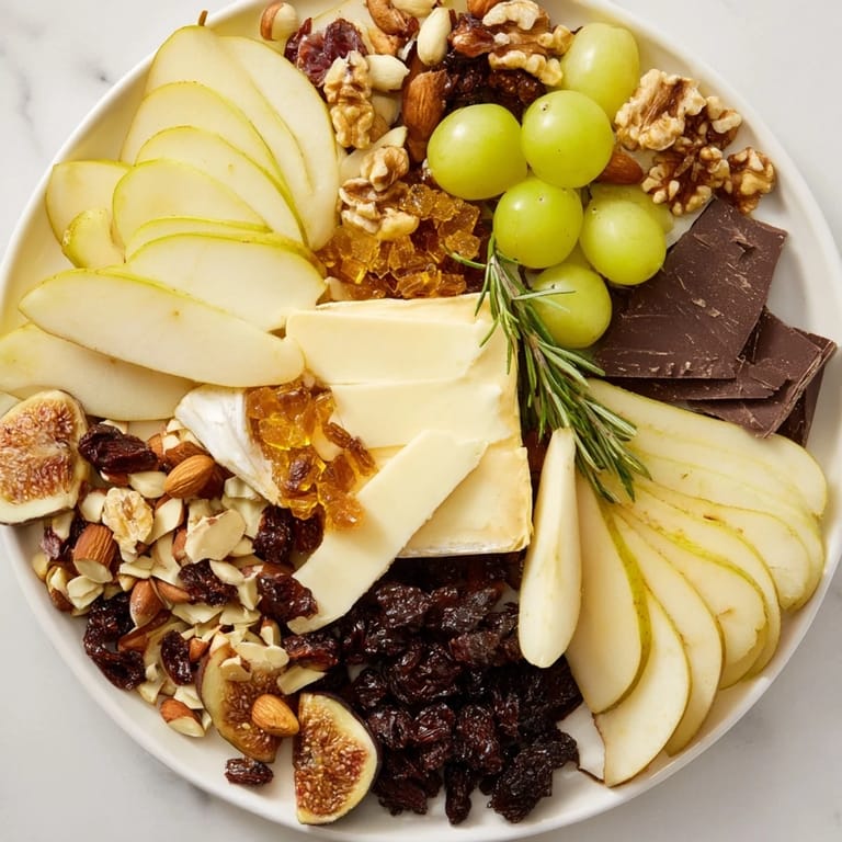 Enjoy this delicious Winter Solstice Board, offering a balance of savory nibbles and sweet delights.