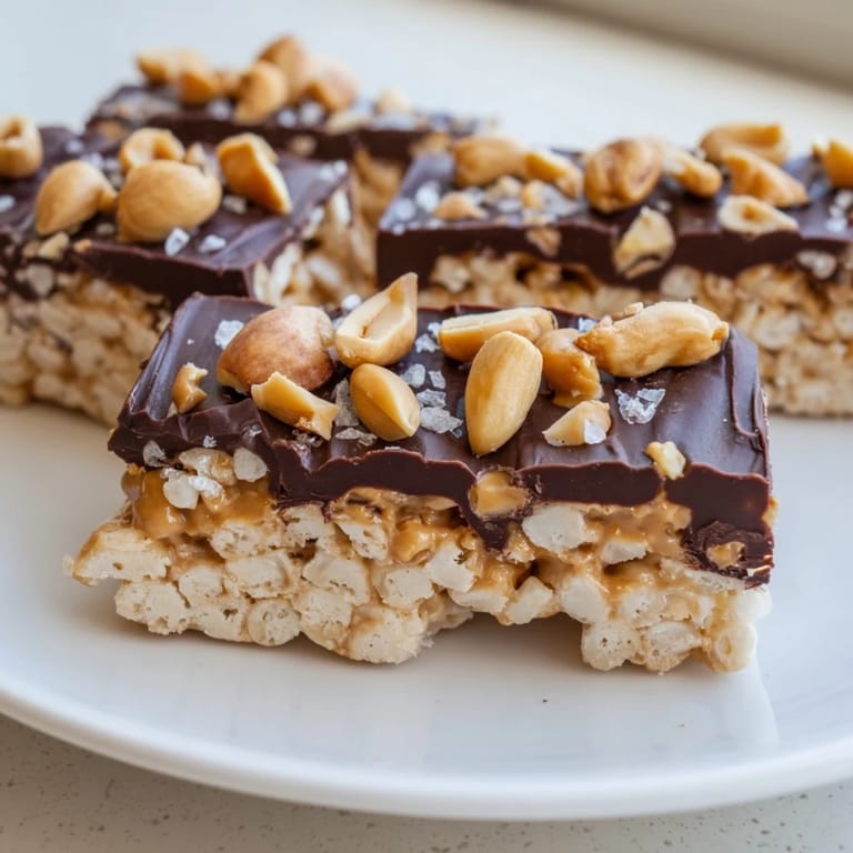 Enjoy the easy prep of Peanut Butter Chocolate Rice Cakes: layers of peanut butter, chocolate, and rice cakes, a perfect snack!