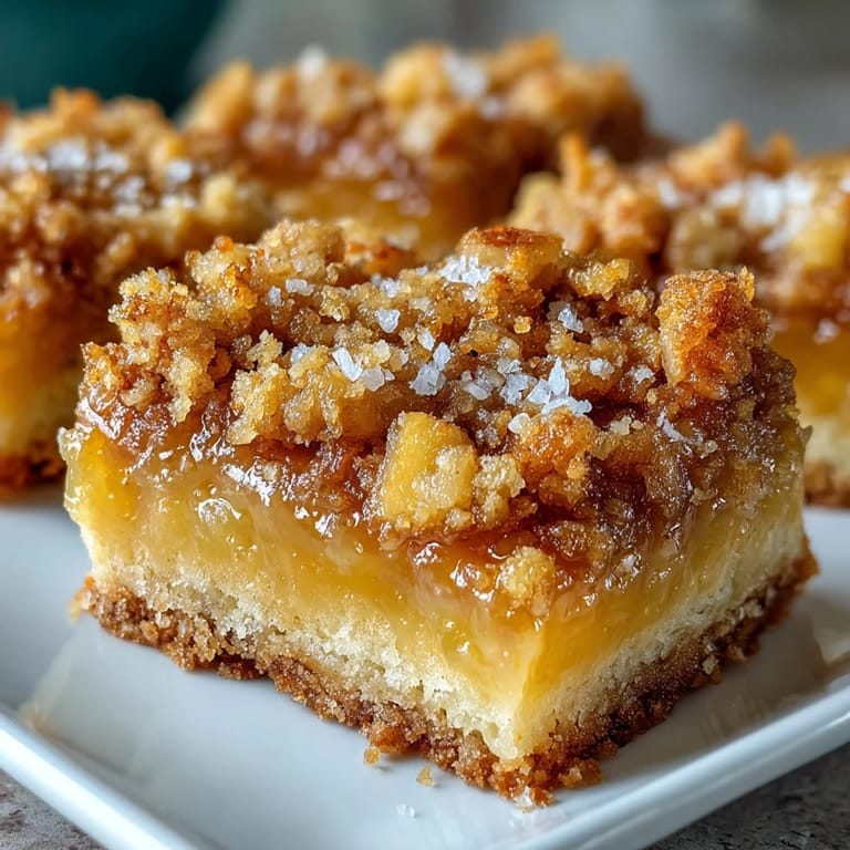 A fork lifts a bite of Homemade Lemon Crumb Bars revealing a tender lemon filling and crumbly crust.