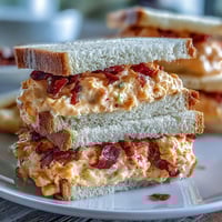 Creamy pimento cheese finger sandwiches with sharp cheddar, perfect for Derby parties and Southern gatherings.